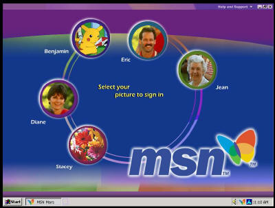 MSN Mars - Log In