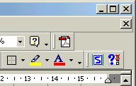 Systran icons in Microsoft Word 2000