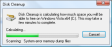 Disk Cleanup - Calculating