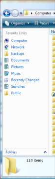 Windows Explorer - Navigation Pane